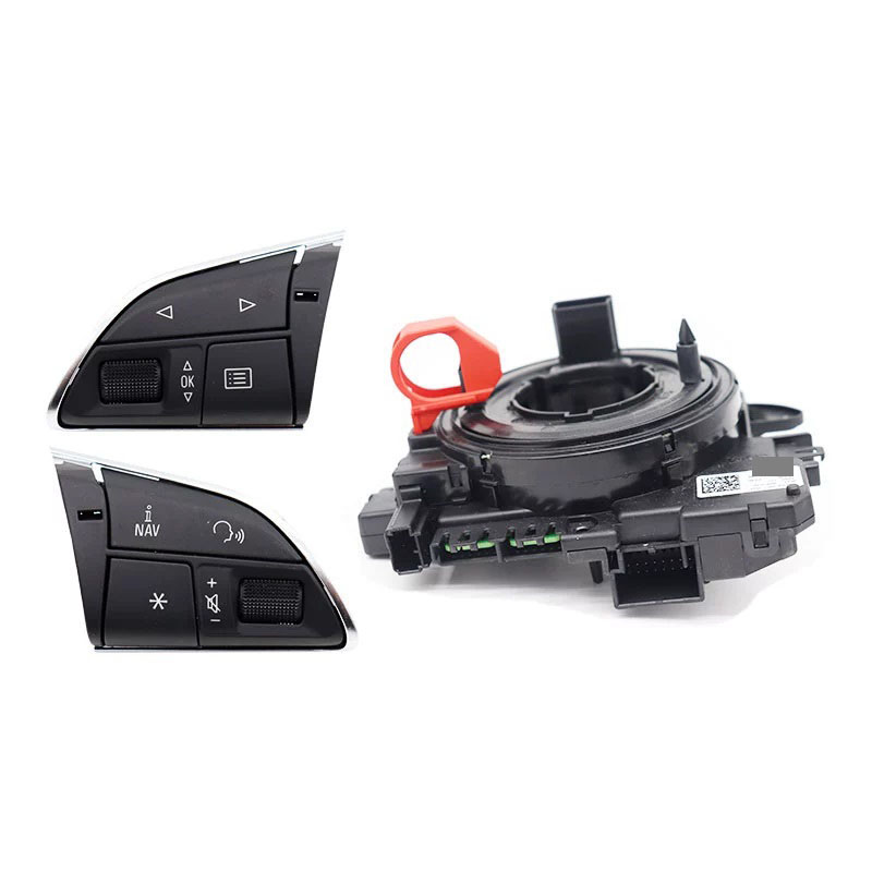Steering Wheel Multifunctional Buttons Steering Angle Sensor Slip Ring Set For Audi Q3 8U 4-Spoke 2 Steering wheel multifunctional buttons Steering Angle Sensor Slip Ring Set for AUDI Q3 8U 4-SPOKE - Image 2