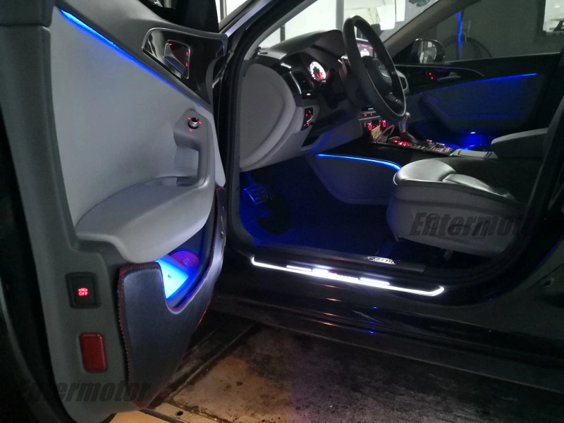 Multi-Color Ambient Light Footwell Light Background Light 21 Colors For Audi A6 A7 C7 4 Multi-Color Ambient Light Footwell Light Background Light 21 colors for Audi A6 A7 C7 - Image 4