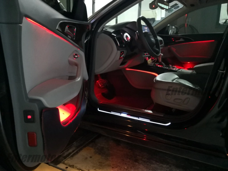 Multi-Color Ambient Light Footwell Light Background Light 21 Colors For Audi A6 A7 C7 5 Multi-Color Ambient Light Footwell Light Background Light 21 colors for Audi A6 A7 C7 - Image 5