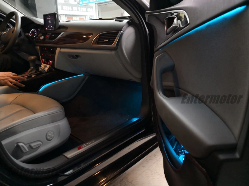 Multi-Color Ambient Light Footwell Light Background Light 21 Colors For Audi A6 A7 C7 2 Multi-Color Ambient Light Footwell Light Background Light 21 colors for Audi A6 A7 C7 - Image 2