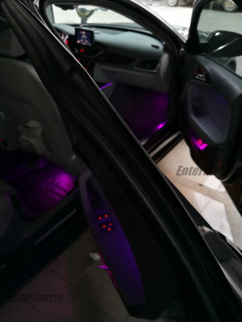 Multi-Color Ambient Light Footwell Light Background Light 21 Colors For Audi A6 A7 C7 7 Multi-Color Ambient Light Footwell Light Background Light 21 colors for Audi A6 A7 C7 - Image 7