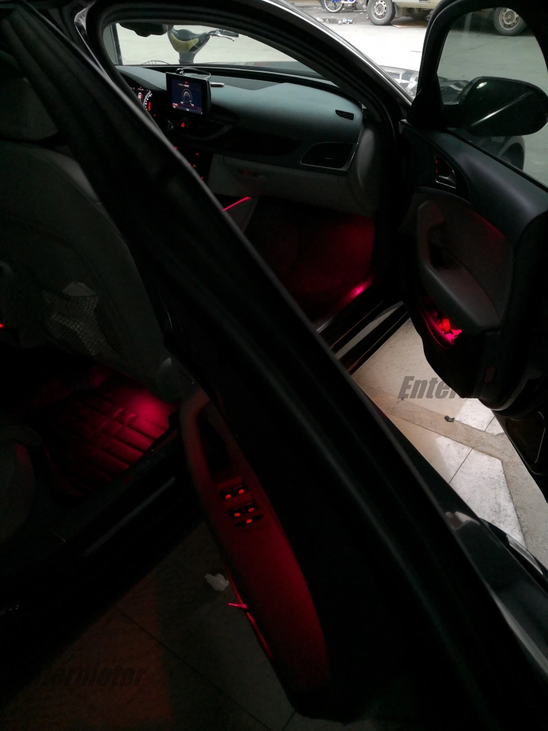 Multi-Color Ambient Light Footwell Light Background Light 21 Colors For Audi A6 A7 C7 8 Multi-Color Ambient Light Footwell Light Background Light 21 colors for Audi A6 A7 C7 - Image 8