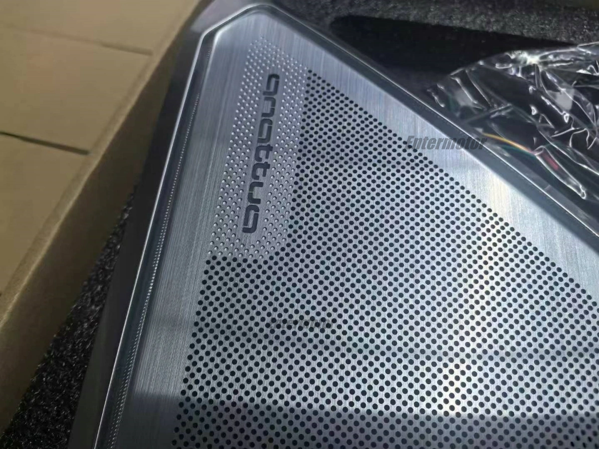 Audi A6 S6 A7 S7 Rs7 S6 C8 Door Speaker Cover Multi-Color Ambient Light Metal Speaker Cover 4 Audi A6 S6 A7 S7 RS7 S6 C8 door speaker cover multi-color ambient light metal speaker cover - Image 4