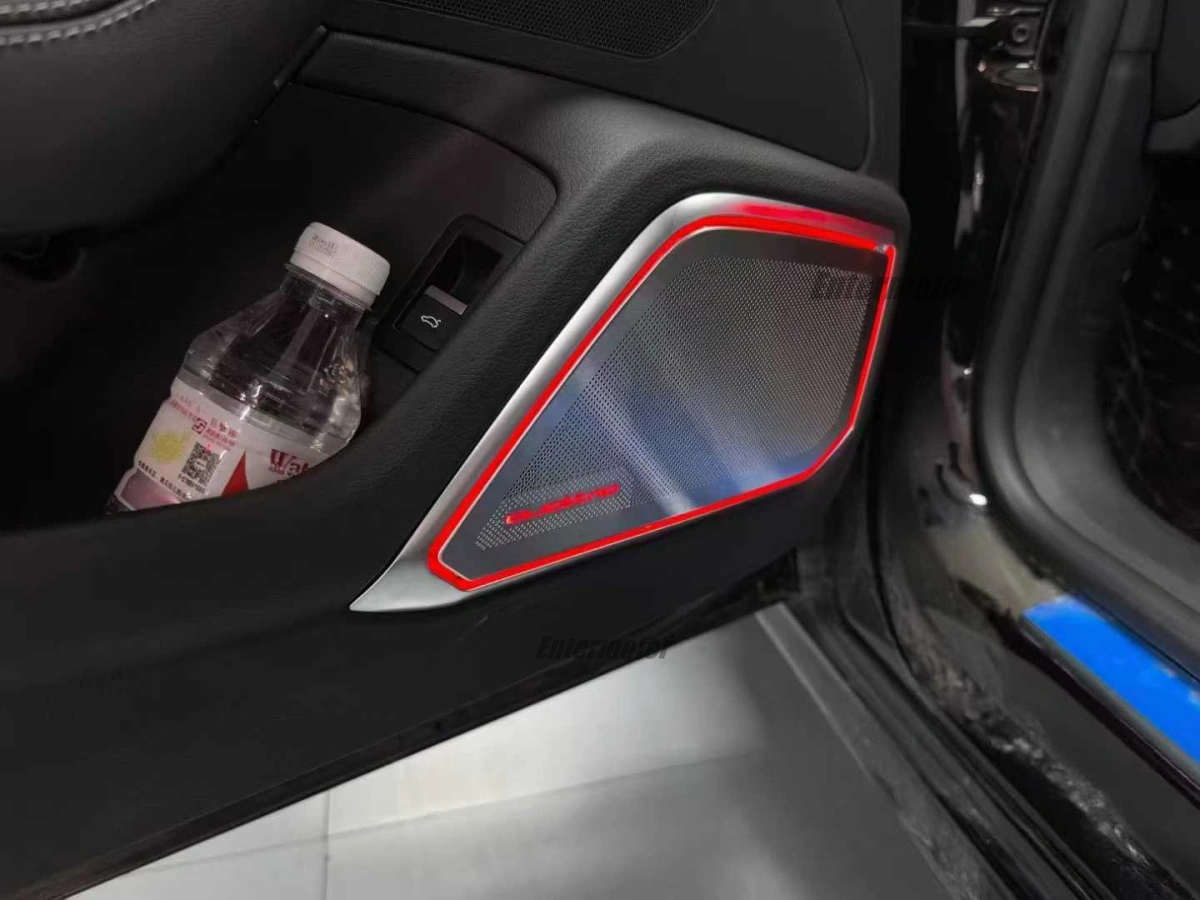 Audi A6 S6 A7 S7 Rs7 S6 C8 Door Speaker Cover Multi-Color Ambient Light Metal Speaker Cover 2 Audi A6 S6 A7 S7 RS7 S6 C8 door speaker cover multi-color ambient light metal speaker cover - Image 2