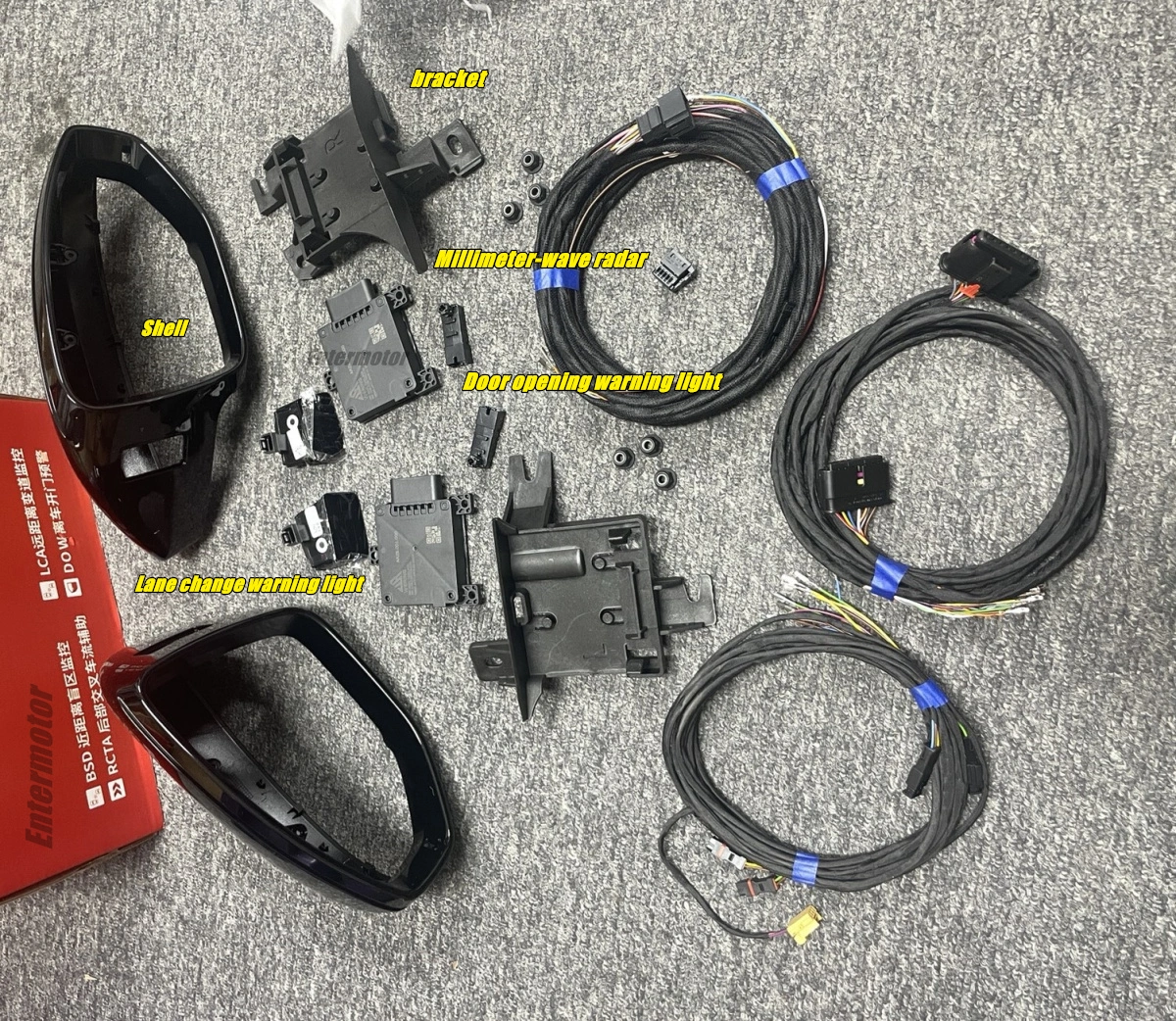 Audi A6 C8 Retrofit Lane Change Assist Side Assist Blind Spot Assist(Self-Developed) 8 kiwd0 ww