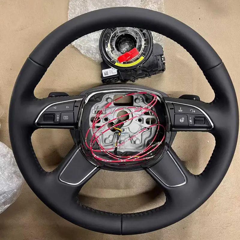 Heated Steering Wheel Kit For Audi A6 S6 Rs6 C7 A7 S7 Rs7 A8 D4 3 Heated Steering Wheel Kit For Audi A6 S6 Rs6 C7 A7 S7 Rs7 A8 D4 - Image 3