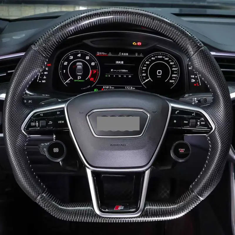 Audi Steering Wheel Control Buttons & LCD Smart Drive Mode Knob Kit